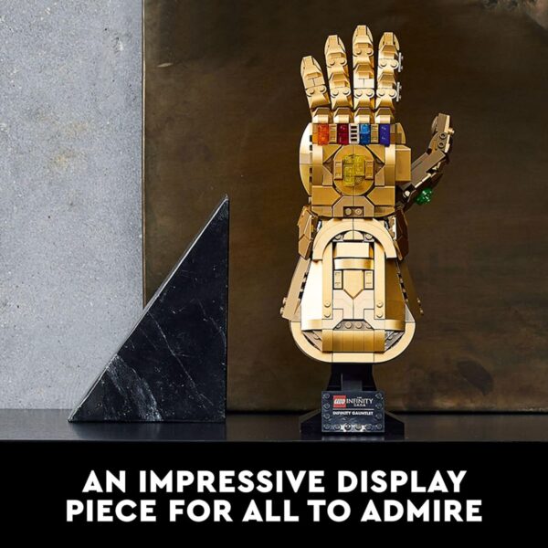 LEGO Marvel Infinity Gauntlet Set 76191 Collectible Thanos Glove with Infinity Stones, Building Set, Avengers Gift Idea for Adults and Teens, Model Kits for Decoration and Display - For Sale - Price - Image 5