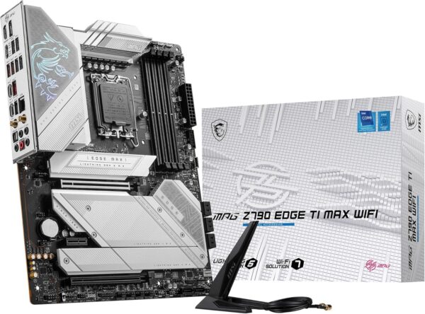 MSI MPG Z790 Edge TI MAX WiFi Gaming Motherboard (Supports 12th/13th Gen Intel Processors, LGA 1700, DDR5, PCIe 5.0, M.2, 2.5Gbps LAN, USB 3.2 Gen2, Wi-Fi 7, ATX) - For Sale - Price