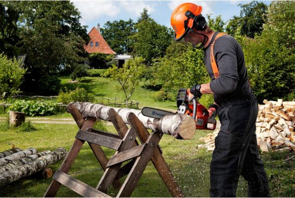 Husqvarna Classic Personal Protective Power Kit with Chainsaw Chaps, Forest Helmet and Safety Gloves, Chainsaw Safety Equipment for New Chainsaw Users - For Sale - Price - Image 6