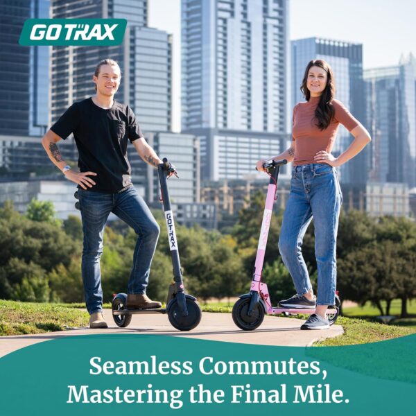 Gotrax GXL V2 Electric Scooter, 8.5" Solid Tire, Max 9 Mile and 15.5Mph Speed Power by 250W Motor, Lightweight 25.95lb, Cruise Control Aluminum Alloy Frame Foldable Commuting Escooter for Adults 13+ - For Sale - Price - Image 8