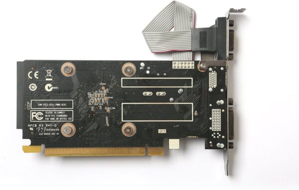 ZOTAC GeForce GT 710 2GB DDR3 PCI-E2.0 DL-DVI VGA HDMI Passive Cooled Single Slot Low Profile Graphics Card (ZT-71302-20L) - For Sale - Price - Image 9