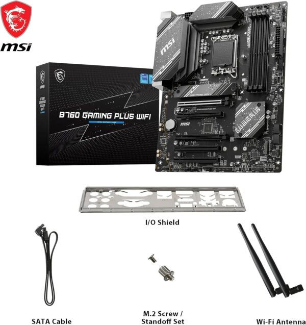 MSI B760 Gaming Plus WiFi Motherboard Intel B760 LGA 1700 ATX - For Sale - Price - Image 7