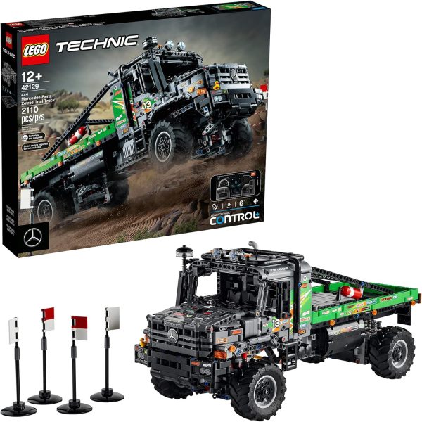 LEGO Technic App-Controlled 4x4 Mercedes-Benz Zetros Trial Truck 42129 Building Toy Set for Kids, Boys, and Girls Ages 12+ (2,129 Pieces), Price For Sale