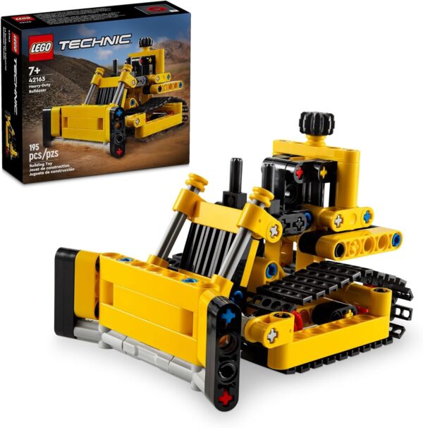 LEGO Technic Heavy-Duty Bulldozer Building Set, Kids’ Construction Toy, Vehicle Gift for Boys and Girls Ages 7 and Up, 42163 - For Sale - Price