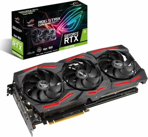 ASUS ROG Strix GeForce RTX 2060 Super Advanced Overclocked EVO 8G GDDR6 HDMI DisplayPort USB Type-C Gaming Graphics Card (ROG-STRIX-RTX2060S-A8G-EVO-GAMING) - For Sale - Price