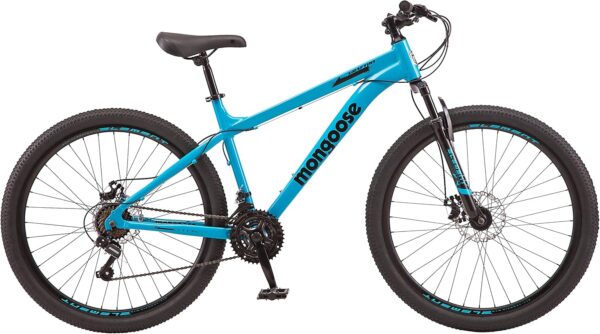 Grafton Mountain Bike for Adult and Youth Men and Women, 24/26 / 27.5-Inch Wheel Options, 21-Speed Trigger Shifter, Aluminum Frame, Front Suspension, Mechanical Disc Brakes - For Sale - Price - Image 2