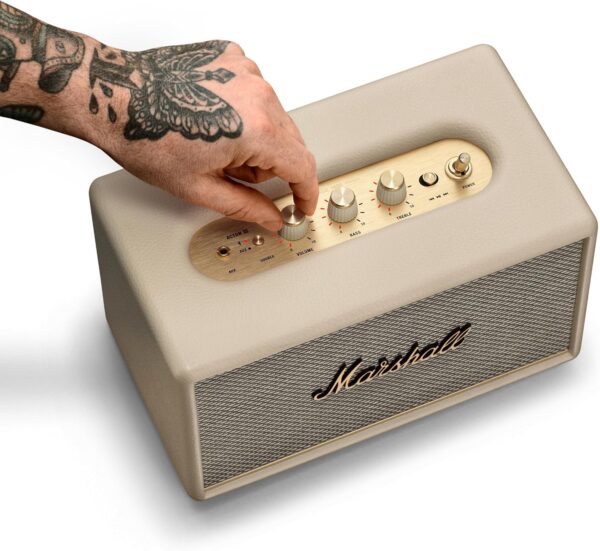 Marshall Acton III Bluetooth Speaker - Cream - For Sale - Price - Image 7