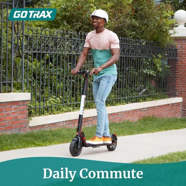 Gotrax GXL V2 Electric Scooter, 8.5" Solid Tire, Max 9 Mile and 15.5Mph Speed Power by 250W Motor, Lightweight 25.95lb, Cruise Control Aluminum Alloy Frame Foldable Commuting Escooter for Adults 13+ - For Sale - Price - Image 7