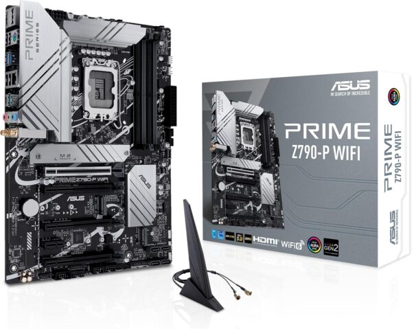 ASUS Z790-P ATX Motherboard with WiFi 6, PCIe 5.0, DDR5, 14+1 Power Stages, 3X M.2, Thunderbolt 4, 2.5Gb LAN - For Sale - Price