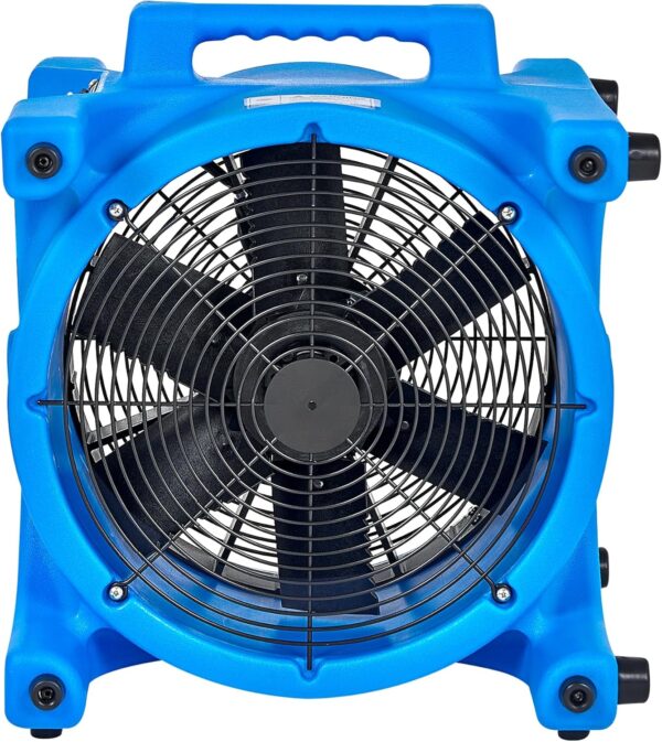 MOUNTO AM20DF 1/5 HP 1800 CFM Axial Air Mover Blower Fan - Powerful Down Draft Fan for Drying, Cooling, and Ventilation - Image 4