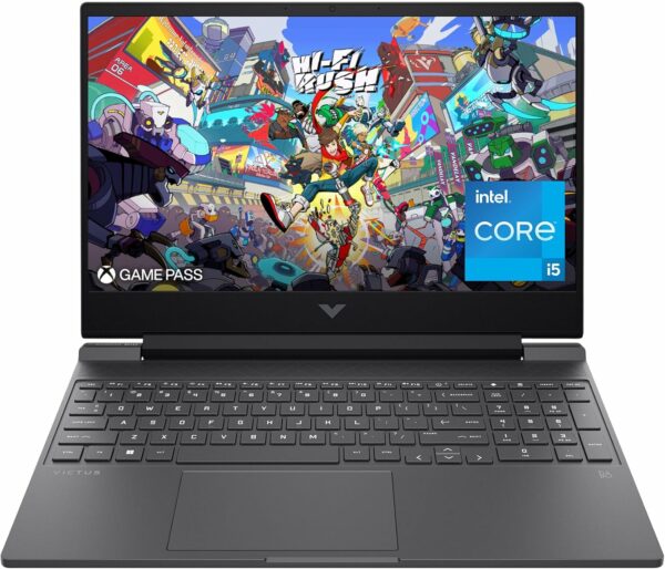 HP Victus 15.6 inch Laptop, FHD 144Hz Display, Intel Core i5-12450H, 8 GB RAM, 512 GB SSD, NVIDIA GeForce RTX 2050 GPU (4 GB Dedicated), Windows 11 Home, 15-fa1029nr (2024) - For Sale - Price