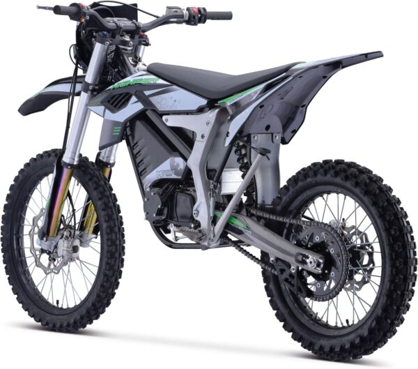 MotoTec Venom 72v 12000w Electric Dirt Bike White - For Sale - Price - Image 3