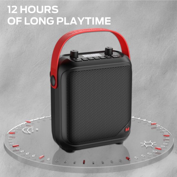 Monster Portable Bluetooth Speakers, Wireless Bluetooth Speaker with 40W Loud Stereo Sound, Outdoor Speakers with Handle, 12H Playtime, Supports TF Card, AUX for Outdoor - For Sale - Price - Image 7