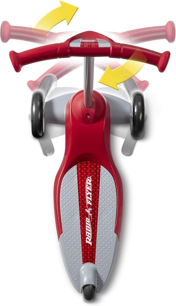 Radio Flyer My 1st Scooter, Kids and Toddler 3 Wheel Scooter, Red Kick Scooter, For Ages 2-5 Years (Amazon Exclusive) - For Sale - Price - Image 3