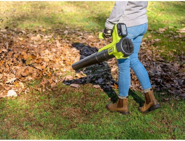 RYOBI ONE+ 18V 100 MPH 325 CFM Cordless Battery Variable Speed Jet Fan Leaf Blower (Tool Only) - For Sale - Price - Image 4