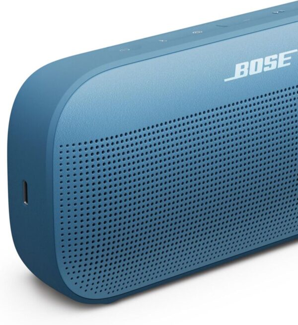 Bose SoundLink Flex Portable Bluetooth Speaker (2nd Gen), Portable Outdoor Speaker with Hi-Fi Audio, Up to 12 Hours Battery Life, Waterproof and Dustproof, Blue Dusk - For Sale - Price - Image 5