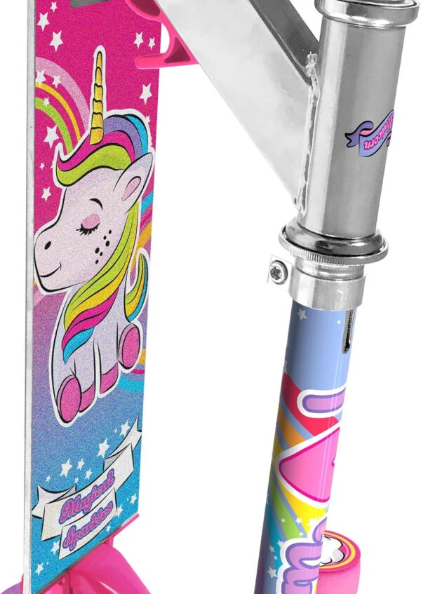 Ozbozz Unicorn Magical Sparkles Scooter with Flashing Wheels - For Sale - Price - Image 6