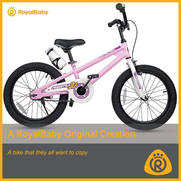 RoyalBaby EZ & Freestyle Kids Bike, Beginners Pedal Balance 2-in-1 Training Bicycle, Size 12-18 Inch for Toddlers to Big Kids - For Sale - Price - Image 10