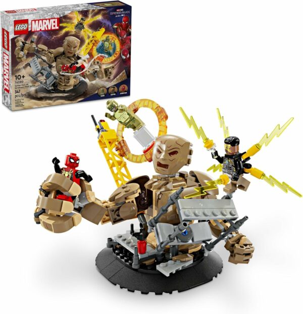 LEGO Marvel Spider-Man vs. Sandman: Final Battle Building Toy Set with Spider-Man Figure, Collectible Marvel Toy Inspired by Spider-Man No Way Home, Gift for Super Hero Loving Boys and Girls, 76280 - For Sale - Price