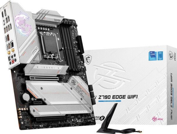 MSI MPG Z790 Edge WiFi Gaming Motherboard (Supports 12th/13th/14th Gen Intel Processors, LGA 1700, DDR5, PCIe 5.0, M.2, 2.5Gbps LAN, USB 3.2 Gen2, Wi-Fi 6E, Bluetooth 5.3, ATX) - For Sale - Price