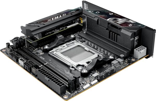 ASUS ROG Strix B850-I Gaming WiFi AMD AM5 B850 Mini-ITX mITX Motherboard 10+2+1 Stages, DDR5, 2.5G LAN, WiFi 7, 2X M.2, PCIe® 5.0 x16, USB 20Gbps Type-C®, AI Overclocking, AI Networking II, Aura Sync - For Sale - Price - Image 12