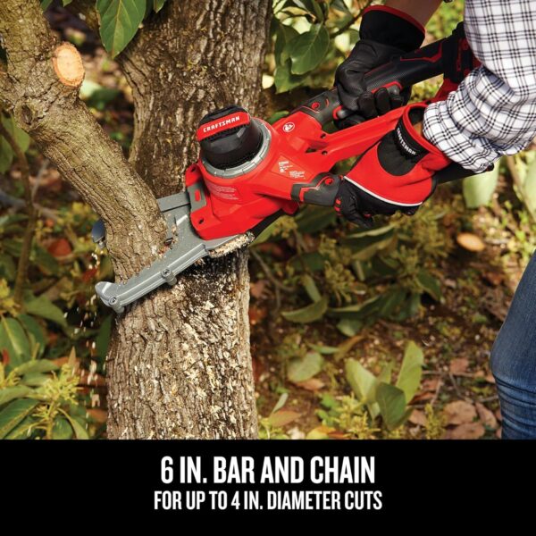 CRAFTSMAN V20 Cordless Lopper, 6 inch, Bare Tool Only (CMCCSL621B) - For Sale - Price - Image 6