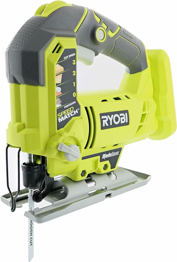 RYOBI One+ P5231 18V Lithium Ion Cordless Orbital T-Shaped 3,000 SPM Jigsaw (Battery Not Included, Power Tool and T-Shaped Wood Cutting Blade Only) - For Sale - Price