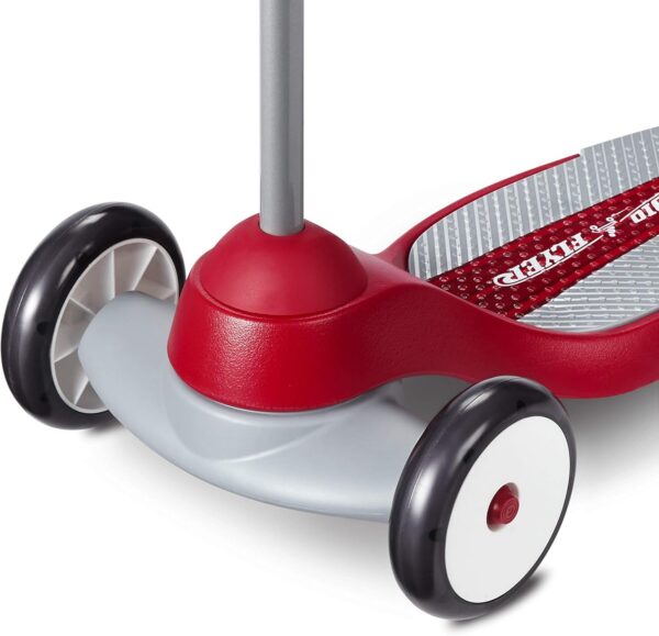 Radio Flyer My 1st Scooter, Kids and Toddler 3 Wheel Scooter, Red Kick Scooter, For Ages 2-5 Years (Amazon Exclusive) - For Sale - Price - Image 4