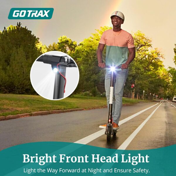 Gotrax GXL V2 Electric Scooter, 8.5" Solid Tire, Max 9 Mile and 15.5Mph Speed Power by 250W Motor, Lightweight 25.95lb, Cruise Control Aluminum Alloy Frame Foldable Commuting Escooter for Adults 13+ - For Sale - Price - Image 9