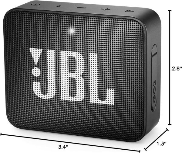 JBL GO2 - Waterproof Ultra-Portable Bluetooth Speaker - Black - For Sale - Price - Image 10