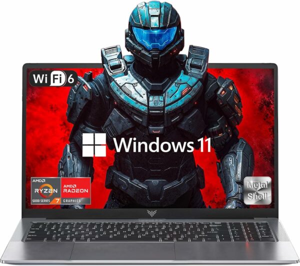 Gaming Laptop, Laptop Computer with AMD Ryzen 7 5700U (8C/16T, Up to 4.3GHz), 16GB RAM 512GB NVMe SSD Windows 11 laptop, Radeon RX Vega 8 Graphics, 16.0-inch Display, WiFi 6, 53Wh Battery, Backlit KB - For Sale - Price