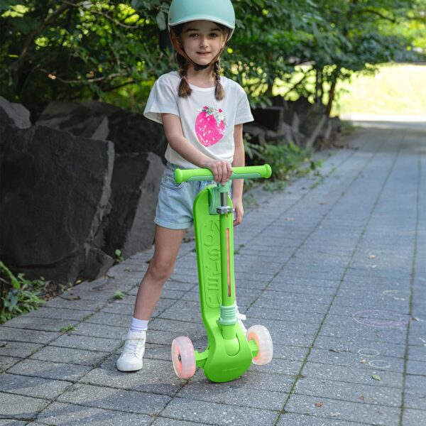 Jetson 3-Wheel Light-Up Kick Scooter, Lights on Stem & Wheels, Height Adjustable Handlebar, Rear Brake, Foldable, Ages 3+ - For Sale - Price - Image 6