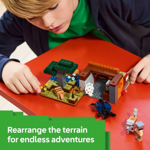 LEGO Minecraft The Armadillo Mine Expedition Toy Figures and Playset - Building Minecraft Toy for Kids, Boys and Girls, Ages 8+ - with Gaming Figures for Pretend Play - Gift Idea for Birthdays - 21269 - For Sale - Price - Image 3