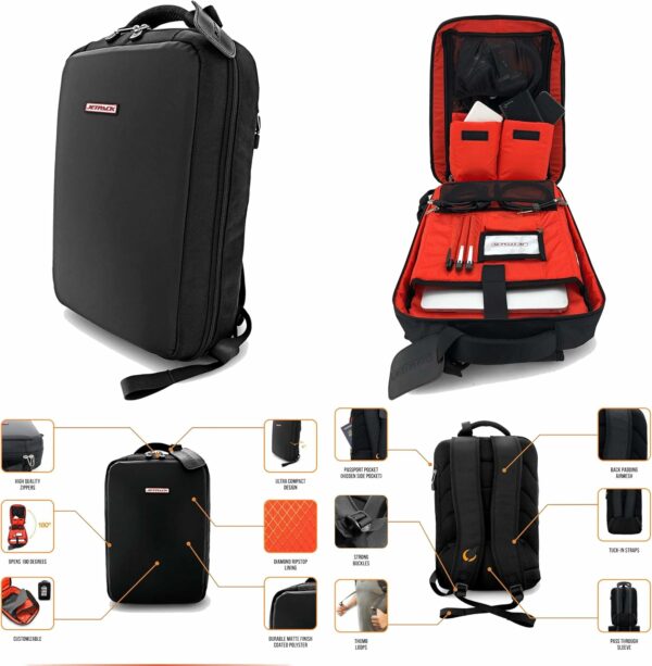 JetPack Drop System (includes Snap backpack Drop Roller bag) for Mobile, DVS, Non DVS, Club Gig Set up. Perfect for DJ Controllers SB, SR, Mixer S11 72, Audio Gear, Travel & More - For Sale - Price - Image 7