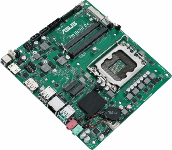 ASUS PRO H610T D4-CSM Thin Mini-ITX H610 Business Motherboard with Enhanced Security, Reliability, Manageability and Efficiency - For Sale - Price - Image 5