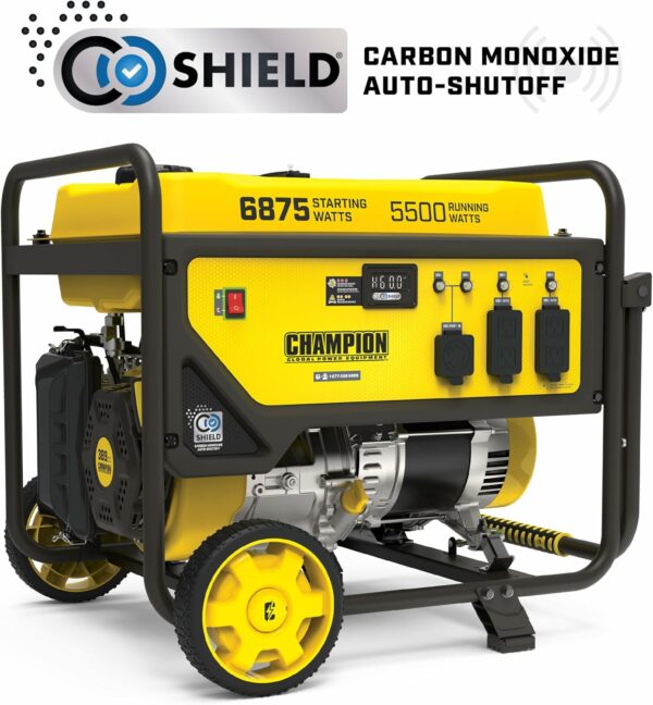 Champion Power Equipment 6875-Watt Portable Generator with CO Shield For Sale - Price - Image 11