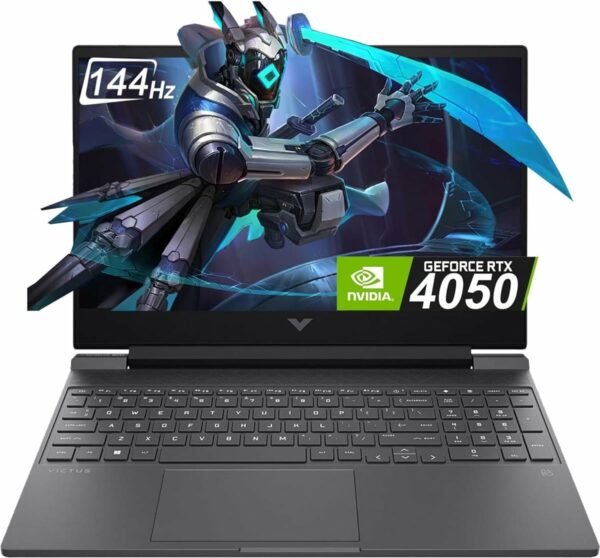 HP Victus 15.6 inch FHD 144Hz Gaming Laptop Intel Core i5-13420H NVIDIA GeForce RTX 4050 6GB - 16GB DDR4 512GB SSD Mica Silver (2024) - For Sale - Price