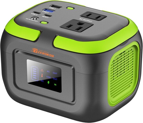 Portable Power Station 120W Portable Generator 97.6Wh, 110V Portable Power Pack with AC Outlet External Lithium Battery Pack with USB C Input for Camping Home Use VanLife Adventures - For Sale - Price