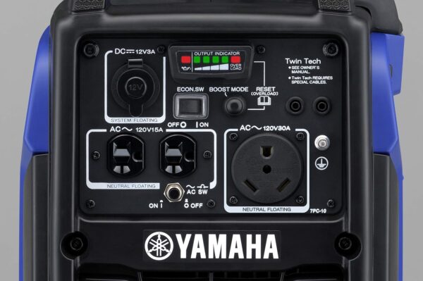 YAMAHA EF2200iS Inverter Generator, 2200 Watts, Blue For Sale - Price - Image 4