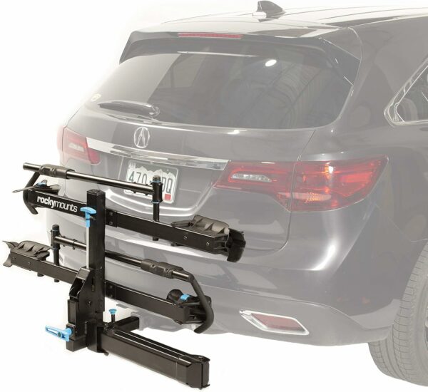 RockyMounts BackStage 2" Receiver Swing Away platform hitch 2 bicycle rack. Allows full access to the rear of the vehicle with bikes on or off the rack. - For Sale - Price - Image 16