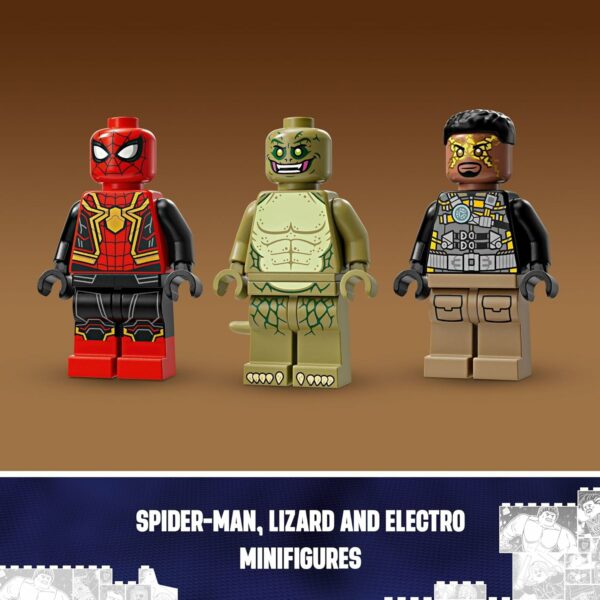 LEGO Marvel Spider-Man vs. Sandman: Final Battle Building Toy Set with Spider-Man Figure, Collectible Marvel Toy Inspired by Spider-Man No Way Home, Gift for Super Hero Loving Boys and Girls, 76280 - For Sale - Price - Image 6