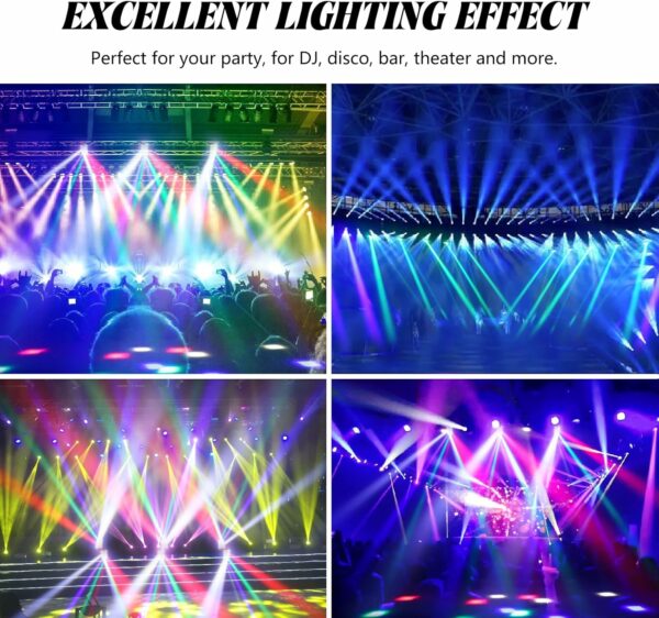 LED Mini Spider Moving Head Light 8x5W RGBW Sound Activated DMX-512 Control Stage Light - For Sale - Price - Image 4