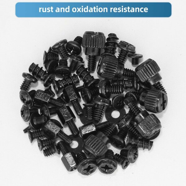 400PCS Computer Screws Assortment Kit with Screwdriver Motherboard Standoffs Screws for Universal Motherboard, HDD, SSD, Hard Drive,Fan, Power Supply, Graphics, PC Case, DIY Installation and Repair - For Sale - Price - Image 3