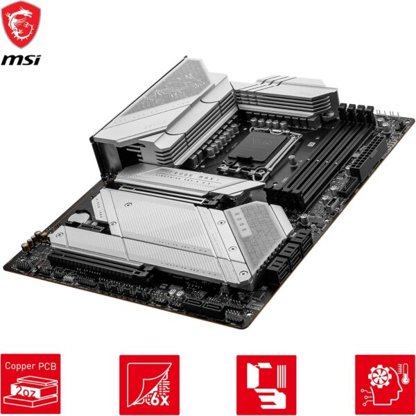 MSI MPG Z790 Edge TI MAX WiFi Gaming Motherboard (Supports 12th/13th Gen Intel Processors, LGA 1700, DDR5, PCIe 5.0, M.2, 2.5Gbps LAN, USB 3.2 Gen2, Wi-Fi 7, ATX) - For Sale - Price - Image 4