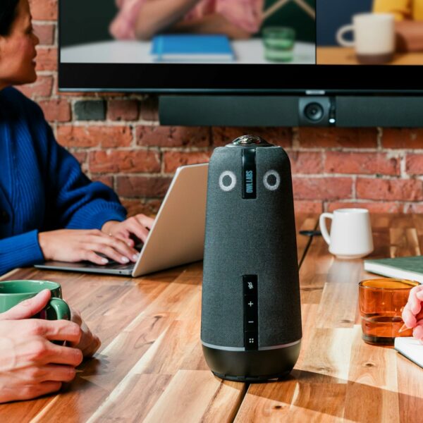 Meeting Owl 4+ 360-Degree, 4K Smart Video Conference Camera, Microphone, and Speaker (Automatic Speaker Focus, Smart Zooming, and Noise Equalizing) - For Sale - Price - Image 5