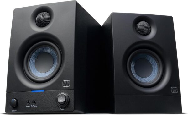 PreSonus Eris 3.5 Studio Monitors, Pair — Powered, Active Monitor Speakers for Near Field Music Production, Desktop Computer, Hi-Fi Audio - For Sale - Price