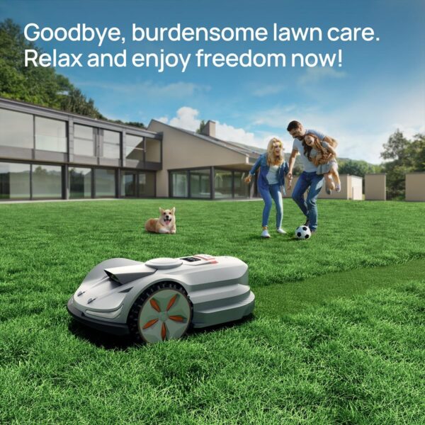 SUNSEEKER X7 Wireless Robot Lawn Mower 0.75 Acre/ 32,000Sq. Ft, with Smart APP Control, Vision AI System & RTK, Path Planning, Adaptive Floating Cut Height up to 4", for Medium to Large Yards - For Sale - Price - Image 2