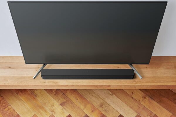 Sony S100F 2.0ch Soundbar with Bass Reflex Speaker, Integrated Tweeter and Bluetooth, (HTS100F), easy setup, compact, home office use with clear sound black - For Sale - Price - Image 5