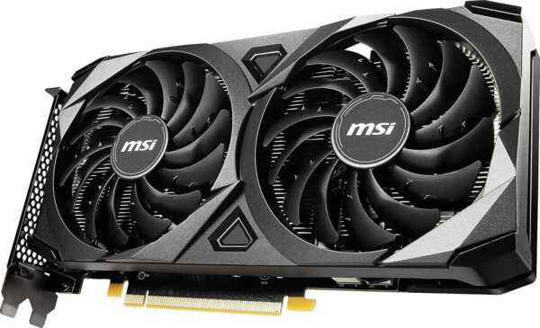 MSI GeForce RTX 3060 Ventus 2X 12G OC, Gaming Graphics Card - NVIDIA RTX 3060, 12GB GDDR6 Memory, 192-bit, 15 Gbps - For Sale - Price - Image 3