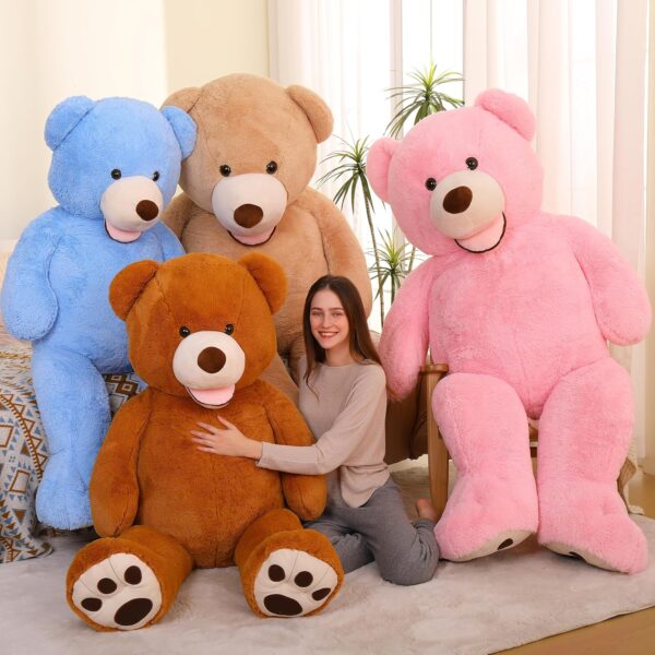 MorisMos Giant Teddy Bear Plush 6 Feet, Life Size Huge Teddy Bears for Girlfriend Boyfriend, 6 Foot Large Bear Gifts, Baby Shower, Birthday - Image 4